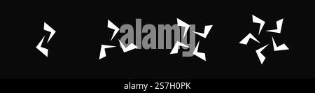 Vecteurs inspirés de Y2K, esthétique rétro-futuriste Illustration de Vecteur