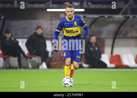 ROTTERDAM, 19-1-25, Stadium het Kasteel, Dutch eredivisie, Sparta Rotterdam - RKC Waalwijk, RKC Waalwijk joueur Liam van Gelderen crédit : Pro Shots/Alamy Live News Banque D'Images