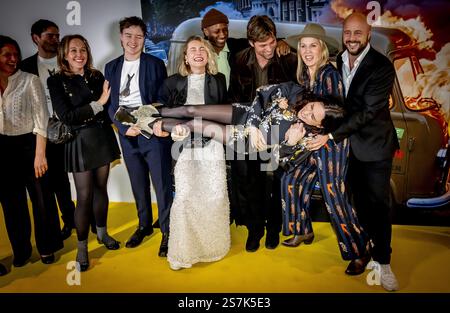 AMSTERDAM - Halina Reijn sur le tapis jaune avant la remise des Shortcutz Amsterdam Annual Awards. La réalisatrice recevra le prix Rutger Hauer pour sa contribution au développement et à la promotion des jeunes talents cinématographiques aux pays-Bas. ANP ROBIN UTRECHT pays-bas Out - belgique Out Banque D'Images