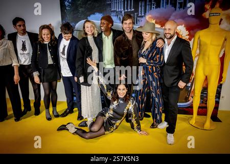 AMSTERDAM - Halina Reijn sur le tapis jaune avant la remise des Shortcutz Amsterdam Annual Awards. La réalisatrice recevra le prix Rutger Hauer pour sa contribution au développement et à la promotion des jeunes talents cinématographiques aux pays-Bas. ANP ROBIN UTRECHT pays-bas Out - belgique Out Banque D'Images