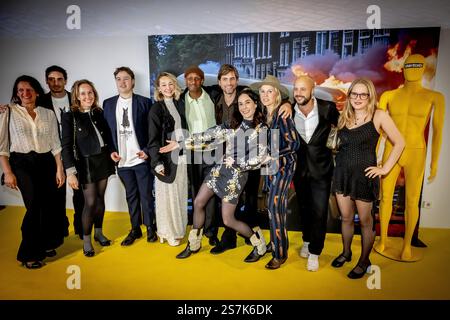 AMSTERDAM - Halina Reijn sur le tapis jaune avant la remise des Shortcutz Amsterdam Annual Awards. La réalisatrice recevra le prix Rutger Hauer pour sa contribution au développement et à la promotion des jeunes talents cinématographiques aux pays-Bas. ANP ROBIN UTRECHT pays-bas Out - belgique Out Banque D'Images