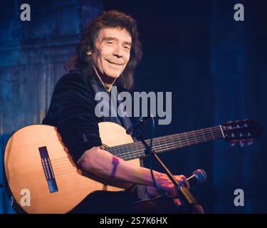 Steve Hackett jouera en live le 18 janvier 2025 Banque D'Images