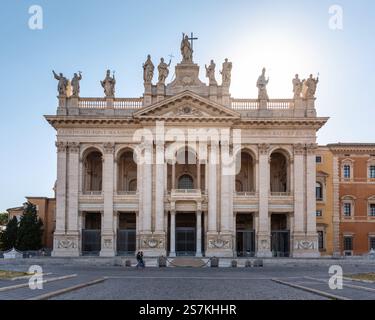 Basilique du Latran, Rome, Italie Banque D'Images