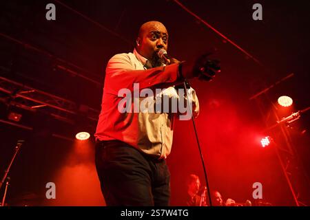 ROYAUME-UNI. 19 janvier 2025. LONDRES, ANGLETERRE - 19 JANVIER : Sugaray Rayford se produit au festival de blues de janvier à 229 le 19 janvier 2025 à Londres, Angleterre. CAP/Mar © Mar/Capital Pictures crédit : Capital Pictures/Alamy Live News Banque D'Images