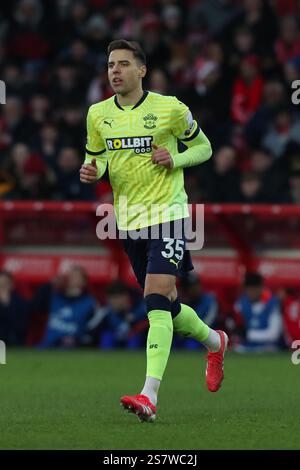 Nottingham, Royaume-Uni. 19 janvier 2025. Jan Bednarek de Southampton lors du match de premier League anglaise de Nottingham Forest FC contre Southampton FC à City Ground, Nottingham, Angleterre, Royaume-Uni le 19 janvier 2025 crédit : Lee Keuneke/Every second Media crédit : Every second Media/Alamy Live News Banque D'Images