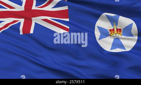 Ville du Queensland, Australie, pays du pavillon Vue rapprochée Banque D'Images