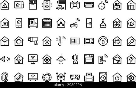 Collection d'icônes vectorielles de haute qualité avec contour modifiable. Idéal pour les projets professionnels et créatifs. Illustration de Vecteur