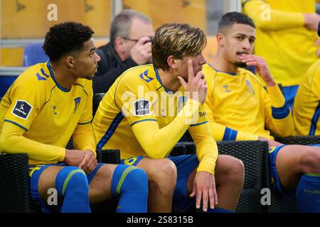 Broendby, Danemark. 18 janvier 2025. Stijn Spierings de Broendby vu après un test match entre Broendby IF et Hvidovre IF au Bane 2 à Broendby. Banque D'Images