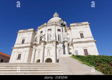 Église de Santa Engracia convertie en Panthéon National, Lisbonne, Portugal Banque D'Images