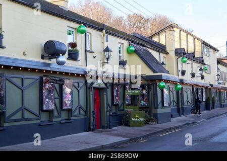 trou dans le mur pub europes le plus long pub phoenix park dublin république d'irlande Banque D'Images