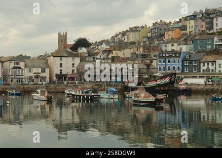 Port de Brixham Banque D'Images
