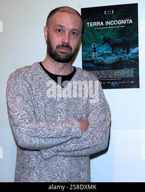 Milan, Italie. 22 janvier 2025. Milan, photocall film 'Terra Incognita' - réalisateur Enrico Masi. Crédit : Agence photo indépendante/Alamy Live News Banque D'Images