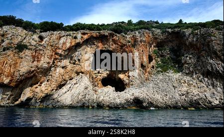 Côte près d'Egelkoyu, Turquie Banque D'Images