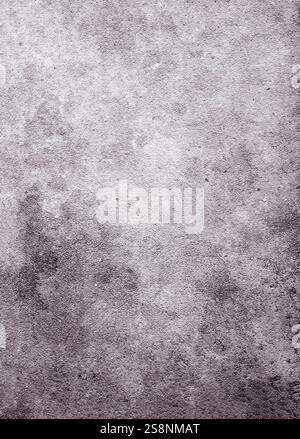 Mur de béton gris montrant des signes d'altération et de détresse Banque D'Images