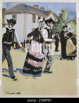 La Côte, peint en 1927, par Max Jacob (1876 - 5 mars 1944), poète, peintre, écrivain, et critique. Banque D'Images