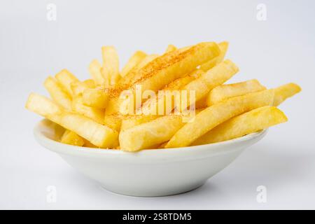 Frites au paprika Banque D'Images