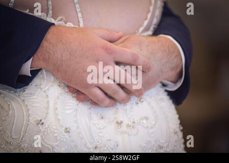 Détails de mariage Banque D'Images