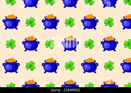 Modèle de jour St patricks. Illustration vectorielle. Illustration de Vecteur