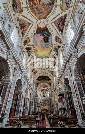 Rapport de l'ensemble pour voyager en Sicile avec transport par mer, visite de la ville de Palerme et séjour à Gioiosa Marea à TH Capo Calava Village et excursion à Tindari et Eolie îles Lipari et Vulcano. Sur cette photo Banque D'Images