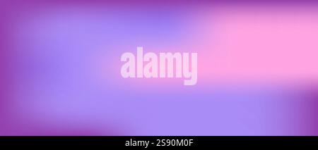 fond abstrait rêveur et éthéré avec un doux dégradé de teintes violettes pastel et bleues Illustration de Vecteur