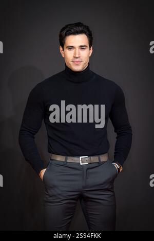 Rome, Italie - 17 janvier 2025 : L'acteur italien Danilo D'Agostino lors de la première italienne du film "Un inconnu complet" réalisé par James Mangold à l'Auditorium Parco della Musica. Banque D'Images