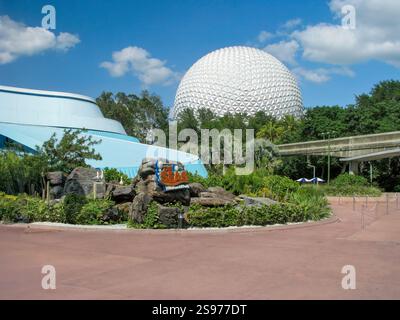 Epcot Center à Disney World, Orlando, FL Banque D'Images