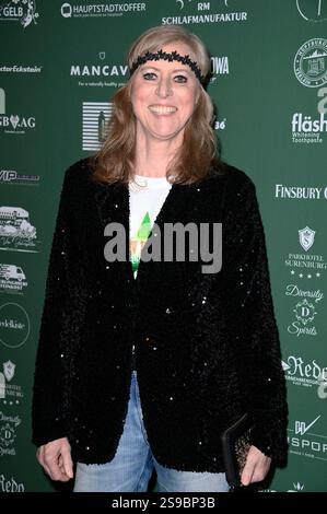 Britta Assauer BEI der 7. Dschungelparty zum Start der RTL Show Ich bin ein Star - Holt mich hier raus im Hotel JW Marriott. Berlin, 24.01.2025 *** Britta Assauer à la fête de la jungle pour le début de l'émission RTL Ich bin ein Star Holt mich hier raus au JW Marriott Hotel Berlin, 24 01 2025 Foto:Xn.xKubelkax/xFuturexImagex dschungelparty 5141 Banque D'Images