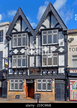 Royaume-Uni, South Yorkshire, Doncaster, Olde Castle Hotel. Banque D'Images