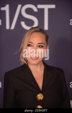 HALLANDALE BEACH, FLORIDE - JANVIER 25 : Marysol Patton assiste à la Coupe du monde Pegasus 2025 au Gulfstream Park le 25 janvier 2025 à Hallandale Beach, Floride. Crédit : MPI10 / MediaPunch crédit : MediaPunch Inc / Alamy Live News Banque D'Images