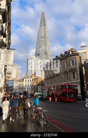 The Hop Exchange, The Shard, Southwark St, Londres, Angleterre, ROYAUME-UNI. Banque D'Images