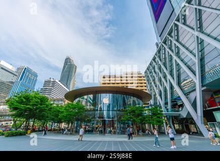 Bangkok, Thaïlande - 22 mai 2024 : vue de l'Apple Store au Central World à Bangkok, Thaïlande Banque D'Images