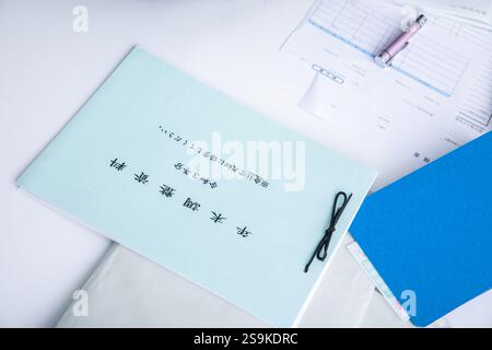 Documents comptables Banque D'Images