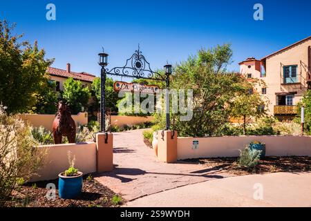 Winslow, AZ États-Unis - 4 juin 2018 : L'hôtel historique la Posada a été conçu par Mary Jane Colter en 1929. Banque D'Images
