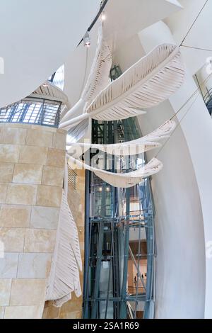 Guggenheim Museum, Bilbao, Pays Basque, Espagne. Banque D'Images