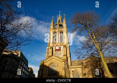 Cathédrale Saint-Nicolas, Newcastle upon Tyne, Angleterre. Banque D'Images