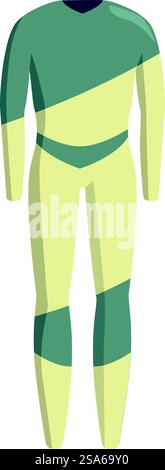 Pilote de course portant un costume de protection professionnel debout dans une posture confiante. Pilote de course portant une tenue de protection professionnelle pose debout Illustration de Vecteur