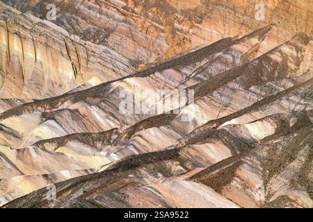 Zabriskie Point, Death Valley National Park, California, USA Banque D'Images