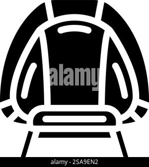 vecteur d'icône de glyphe de meubles d'extérieur de chaise longue. enseigne de meubles d'extérieur pour chaise longue. illustration de symbole isolé. chaise longue mobilier d'extérieur illustration vectorielle d'icône de glyphe de glyphe Illustration de Vecteur