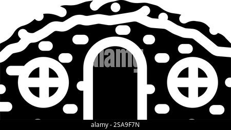 vecteur d'icône de glyphe d'animal de compagnie de hamster. enseigne pour animaux domestiques de hamster. illustration de symbole isolé. illustration vectorielle d'icône de glyphe d'animal de compagnie de hamster Illustration de Vecteur