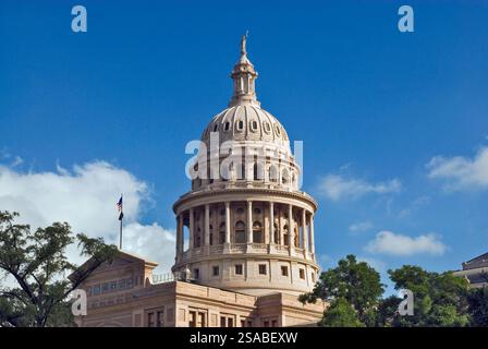 State Capitol à Austin, Texas, États-Unis Banque D'Images