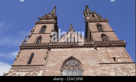 Basel Minster Banque D'Images