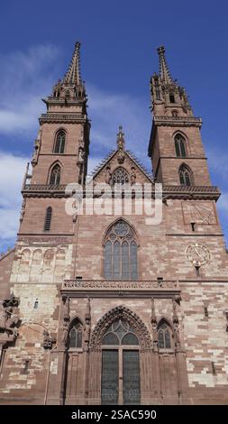 Basel Minster Banque D'Images