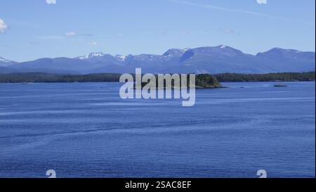 Archipel des îles de Moldefjord, Norvège, Europe Banque D'Images