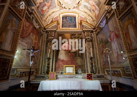 Rome, jeudi 23 mars 2023 : le Mémorial des nouveaux Martyrs des XXe et XXIe siècles a été inauguré à la Basilique de San Bartolomeo all'ISO Banque D'Images