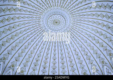 Musée des arts islamiques. Le plafond du Musée des Arts islamiques. Kuala Lumpur. Malaisie. Banque D'Images