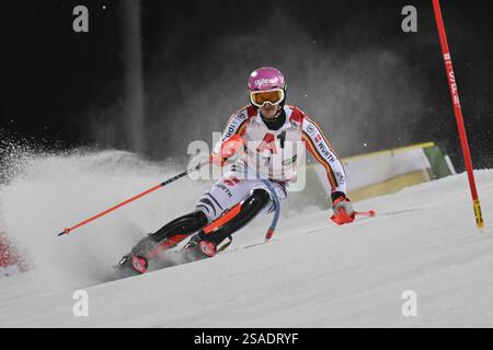 Schladming, Autriche. 29 janvier 2025. SCHLADMING, AUTRICHE - JANVIER 29 : Linus Strasser d'Allemagne lors de la première manche Audi FIS Coupe du monde de ski alpin - Slalom masculin le 29 janvier 2025 à Schladming, Autriche. 250129 SEPA 26 007 - 20250129 PD11027 crédit : APA-PictureDesk/Alamy Live News Banque D'Images