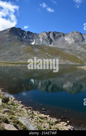Mount Evans ou Mount Blue Sky Colorado Banque D'Images