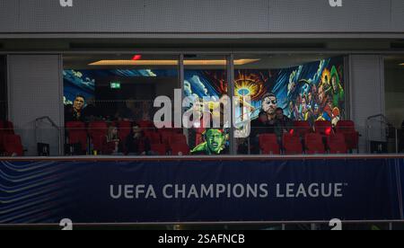 Leverkusen, Allemagne. 29 janvier 2025. Loge in der BayArena Bayer Leverkusen - Sparta Prag 29.01.2025 crédit : Moritz Muller/Alamy Live News Banque D'Images