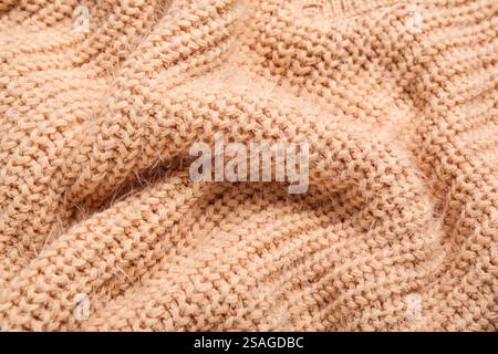 Texture du tissu tricoté comme arrière-plan Banque D'Images