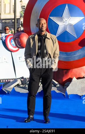 Londres, Royaume-Uni. 30 janvier 2024. Julius Onahassiste à un appel photo pour Captain America : Brave New World à Trafalgar Square. Le crédit photo devrait se lire comme suit : Matt Crossick/Empics/Alamy Live News Banque D'Images